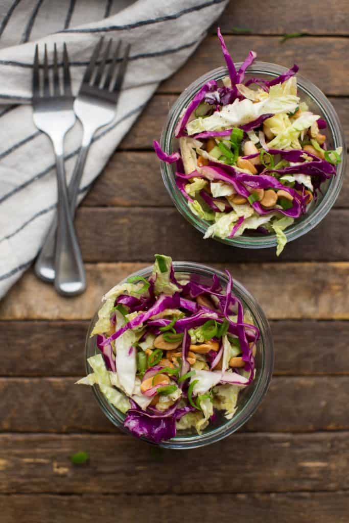 Cabbage Salad with Peanuts