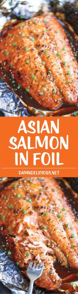 Asian Salmon in Foil