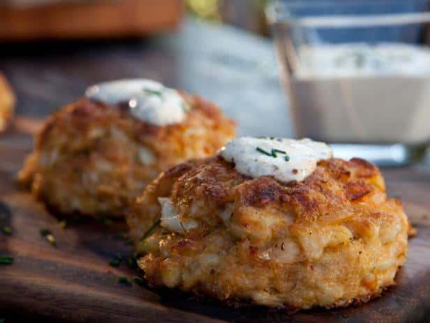 Baked Crabcakes with Old Bay Remoulade