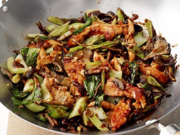 Cantonese Chicken and Mushrooms