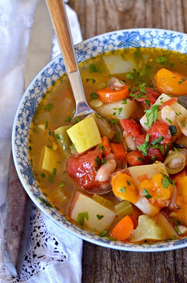 Vegetable and White Bean Soup