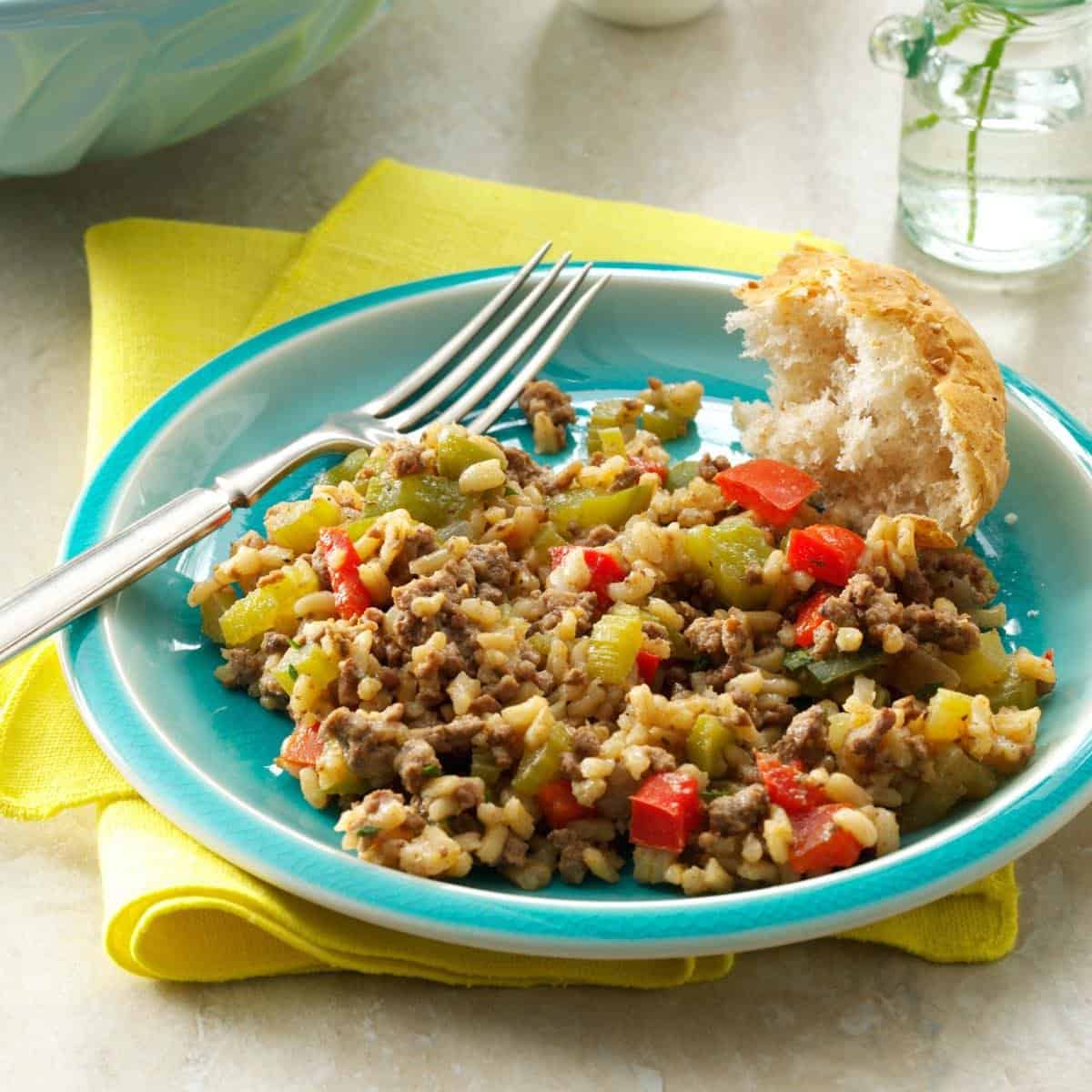 Cajun Beef & Rice - SpiceYourCooking.com