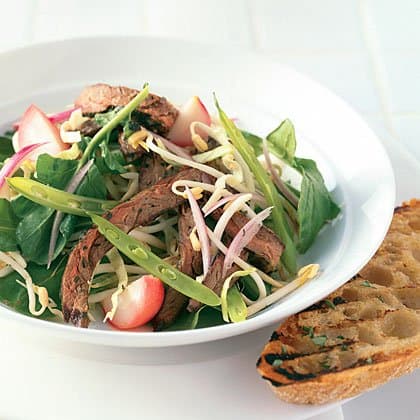 Summer Season Beef Salad with Cilantro