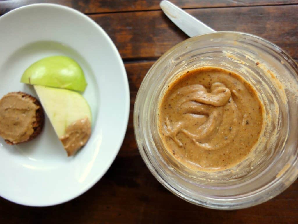 Maple Almond Butter with Chia, Flax and Hemp Seeds