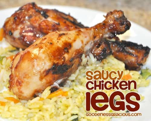 Saucy Chicken Legs