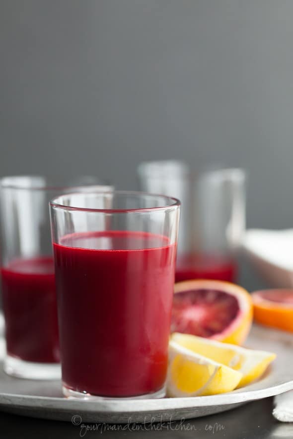 Rejuvenating Root Juice | Carrot, Beet, Blood Orange, Ginger, Turmeric Juice