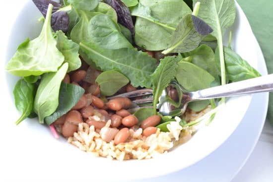 Beans, Greens, & Rice for Food Bloggers Against Hunger
