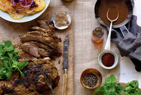 Leg of Lamb with Moroccan Spices