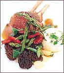 Rack of Lamb with Roasted Tomato Jus