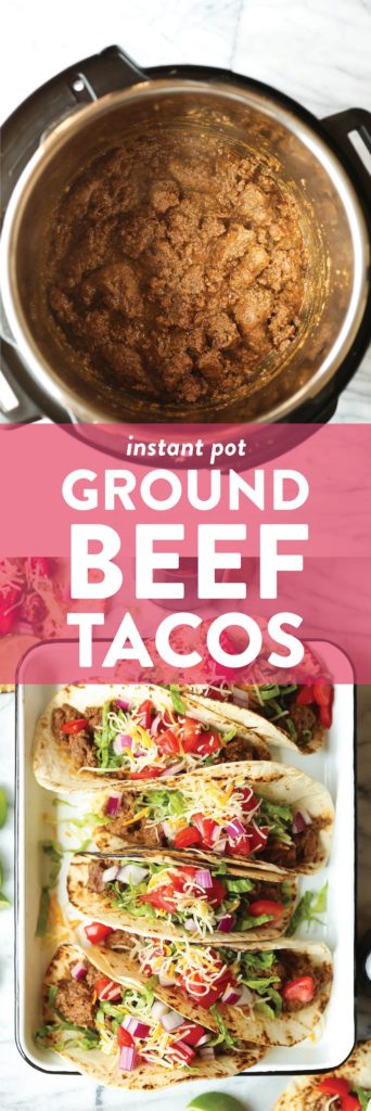 Immediate Pot Ground Beef Tacos