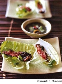Thai-Style Sliced-Beef Lettuce Wraps