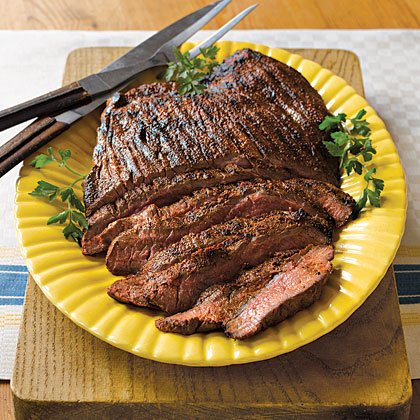 Grilled Spice-Rubbed Flank Steak