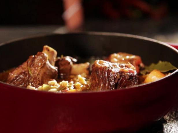 Stout Braised Short Ribs with Barley