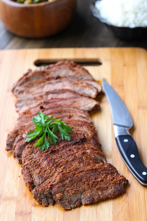 Spice Rubbed Flank Steak