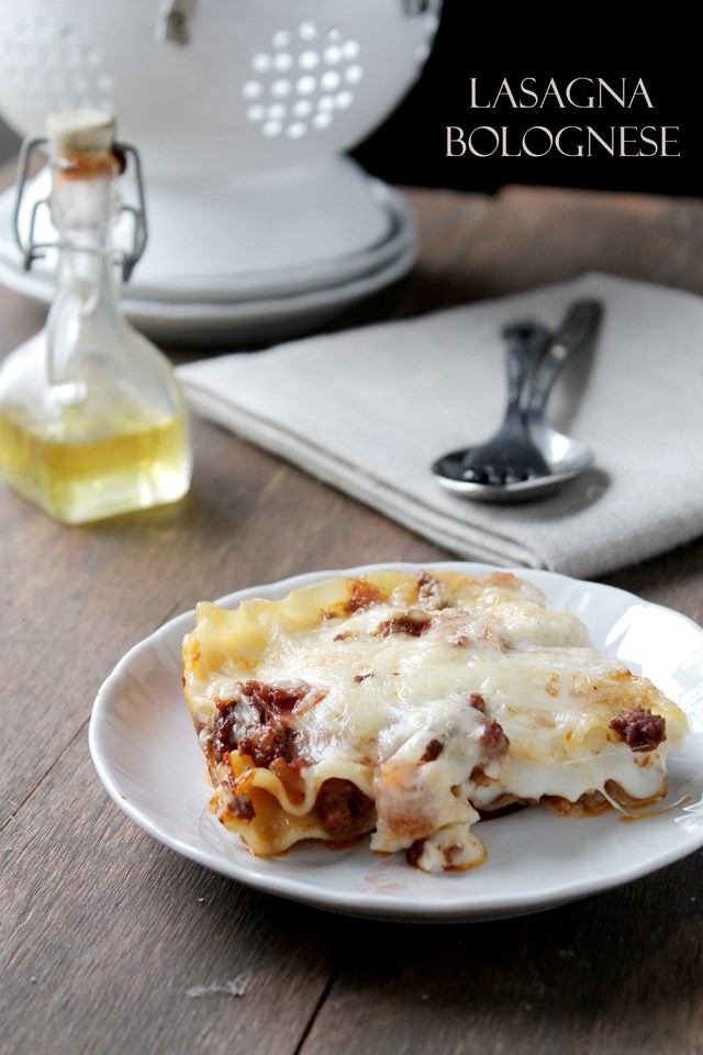 Savory Sundays: Lasagna Bolognese with Bechamel Sauce